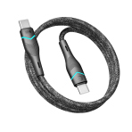 Купить USB Ridea RC-RL15 RGB Light Type-C to Type-C 60W 1.2m, 3