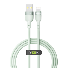 Купити Кабель USB YOKI SILICONE YK-SI50 Lightning 2.4A 1.2m