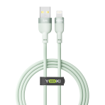 Купити Кабель USB YOKI SILICONE YK-SI50 Lightning 2.4A 1.2m