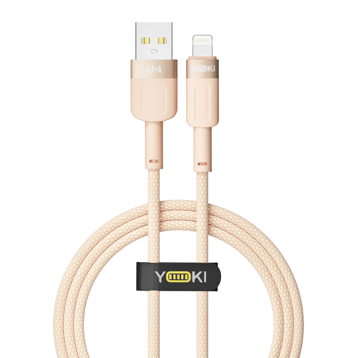 Купить USB YOKI STYLE YK-ST41 Lightning 2.4A 1.2m