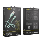 Купити Кабель USB YOKI SILICONE YK-SI50 Lightning 2.4A 1.2m, 2