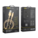 Купить USB YOKI STYLE YK-ST41 Lightning 2.4A 1.2m, 2