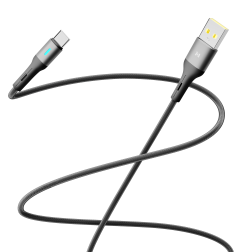 Купити Кабель USB YOKI LED YK-LE17 Type-C 3A 2m, 3