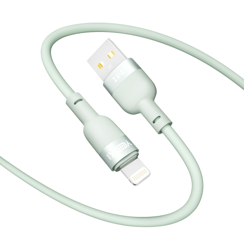 Кабель USB YOKI SILICONE YK-SI50 Lightning 2.4A 1.2m превью 3