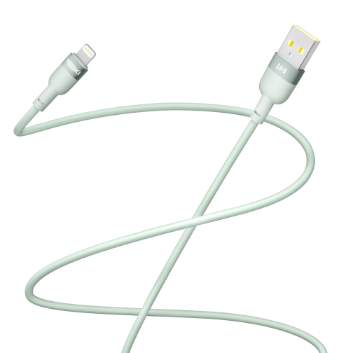 Кабель USB YOKI SILICONE YK-SI50 Lightning 2.4A 1.2m превью 4