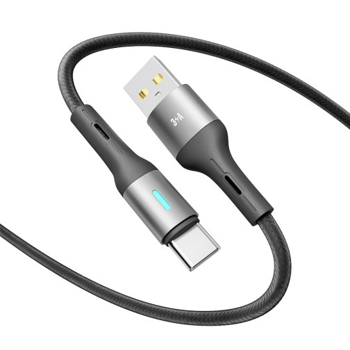 Купити Кабель USB YOKI LED YK-LE17 Type-C 3A 2m, 4
