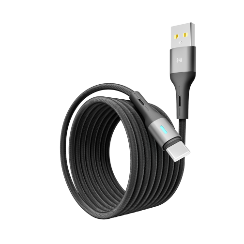Купити Кабель USB YOKI LED YK-LE17 Type-C 3A 2m, 5