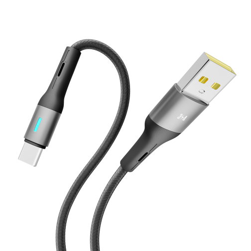 Купити Кабель USB YOKI LED YK-LE17 Type-C 3A 2m, 6