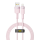 Купить USB YOKI STYLE YK-ST41 Lightning 2.4A 1.2m Розовый