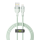 Купити Кабель USB YOKI SILICONE YK-SI50 Lightning 2.4A 1.2m Зелений