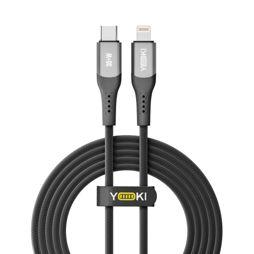 Купити Кабель USB YOKI SOLID YK-SO15 Type-C to Lightning 30W 2m
