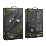 Купити Кабель USB YOKI CYBER YK-CY23 Type-C 3A 2m, 2