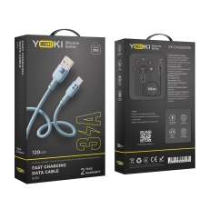Купити Кабель USB YOKI SILICONE YK-SI50 Type-C 3A 1.2m