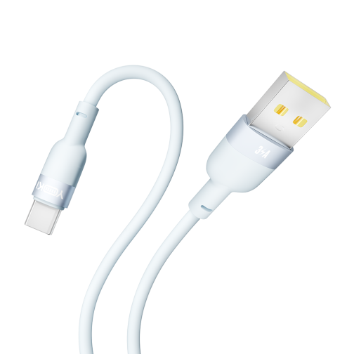 Купить USB YOKI SILICONE YK-SI50 Type-C 3A 1.2m, 5