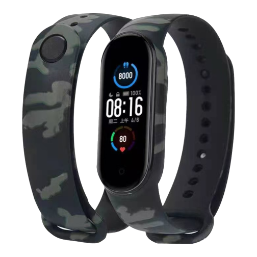 Ремінець для Xiaomi Mi Band 5/6/7 Сamouflage превью 14