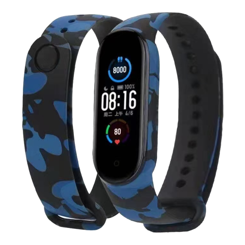 Ремінець для Xiaomi Mi Band 5/6/7 Сamouflage превью 15