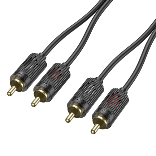 Купити Кабель Aux Hoco UPA29 dual RCA to dual RCA 1.5m, 3