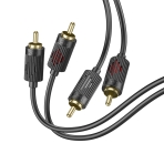 Купити Кабель Aux Hoco UPA29 dual RCA to dual RCA 1.5m, 4