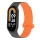 Купить Ремешок для Xiaomi Mi Band 8/9/10 Silicone Link Grey/Orange