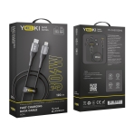 Купити Кабель USB YOKI SOLID YK-SO15 Type-C to Lightning 30W 1.2m, 3