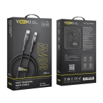 Купити Кабель USB YOKI LED YK-LE17 Type-C to Lightning 30W 1.2m, 2