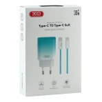 Купити Мережевий Зарядний Пристрій XO CE18 1Type-C PD/QC 30W Type-C to Type-C, 11