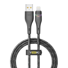 Купить USB YOKI RGB YK-RG24 Lightning 2.4A 1.2m Купить USB YOKI RGB YK-RG24 Lightning 2.4A 1.2m