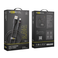 Купить USB YOKI RGB YK-RG24 Lightning 2.4A 1.2m Купить USB YOKI RGB YK-RG24 Lightning 2.4A 1.2m