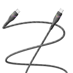Купити Кабель USB YOKI RGB YK-RG24 Type-C to Type-C 60W 1.2m, 3