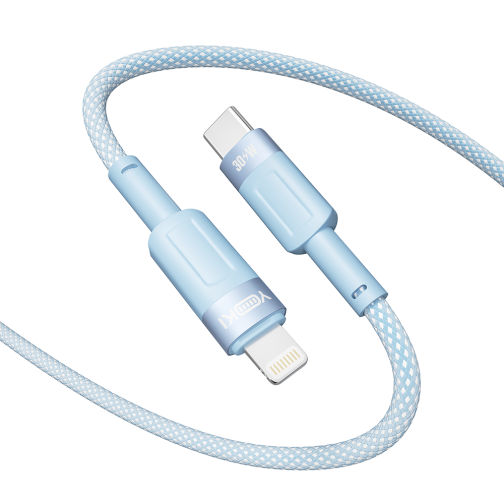 Купити Кабель USB YOKI STYLE YK-ST41 Type-C to Lightning 30W 1.2m, 3