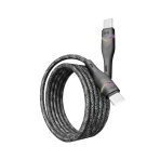 Купити Кабель USB YOKI RGB YK-RG24 Type-C to Type-C 60W 1.2m, 5