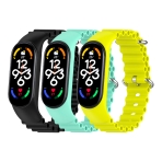 Купить Ремешок для Xiaomi Mi Band 3/4/5/6/7 Ocean Band