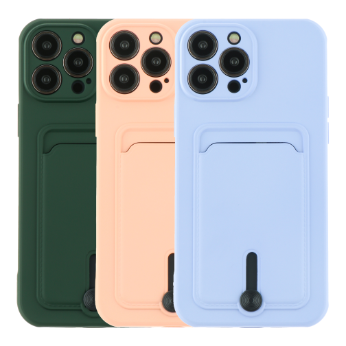 Чохол TPU Colorfull Pocket Card для iPhone 13 Pro Max