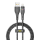 Купити Кабель USB YOKI RGB YK-RG24 Lightning 2.4A 1.2m Чорний