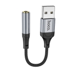 Купить Переходник Hoco LS36 Sound Card USB to AUX 3.5mm (female) 12cm