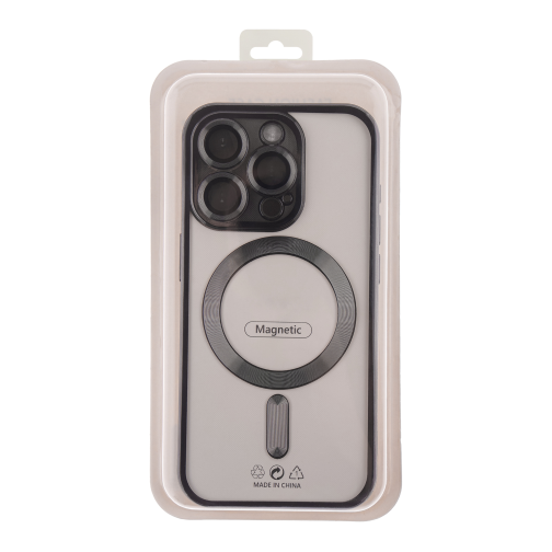 Чохол TPU Metallic Full Camera with Magsafe для iPhone 15 Pro Max превью 3