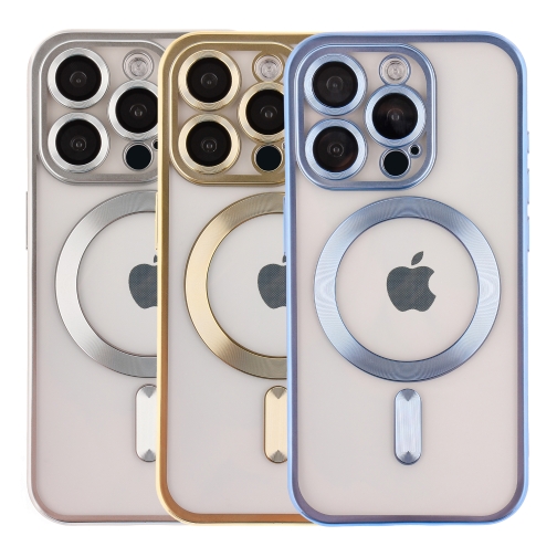 Купити Чохол TPU Metallic Chrome Full Camera with Magsafe для iPhone 14 Pro Max