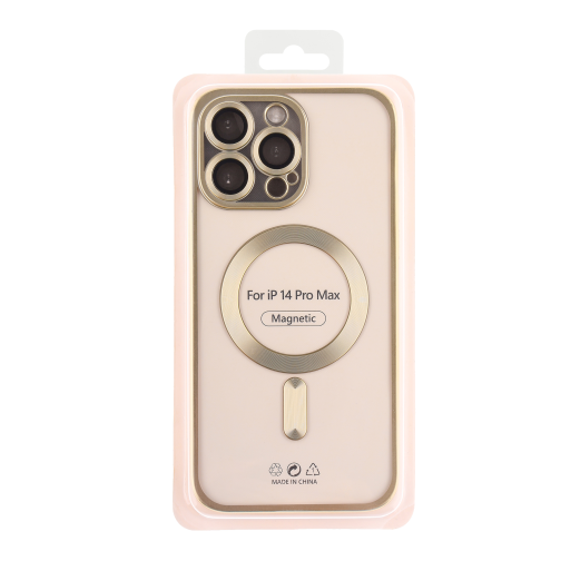 Чохол TPU Metallic Chrome Full Camera with Magsafe для iPhone 14 Pro Max превью 3