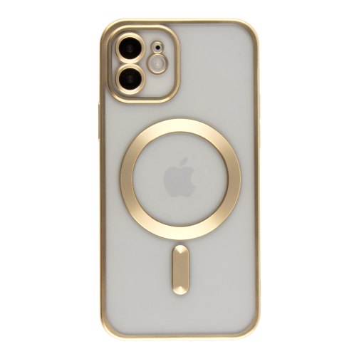Чохол TPU Metallic Chrome Full Camera with Magsafe для iPhone 12 превью 12