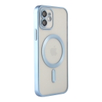 Купить Чехол TPU Metallic Chrome Full Camera with Magsafe для iPhone 12, 18