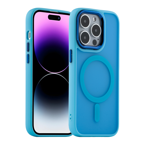 Чохол TPU+PC Space Magnetic Color with Magsafe для iPhone 14 Pro превью 2