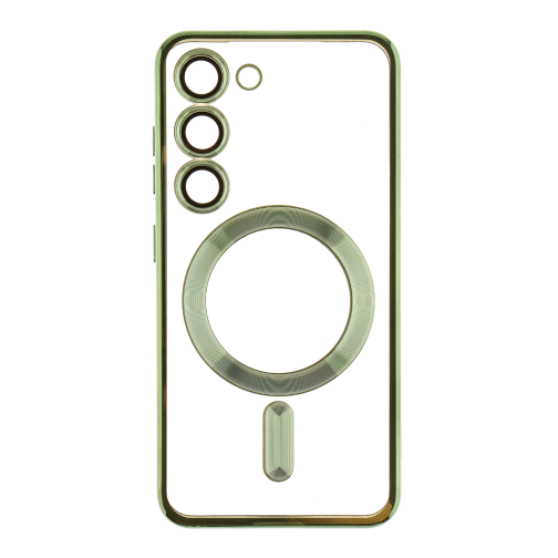 Чохол TPU Metallic Full Camera with Magsafe для Samsung Galaxy S23 5G (S911) превью 5