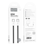 Купити Кабель USB Hoco X104 Source 60W Type-C to Type-C, 9