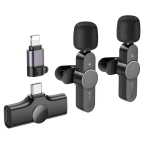 Купить Микрофон Петличный Беспроводной Borofone BFK12 Twin Type-C/Lightning