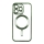 Купити Чохол TPU Metallic Full Camera with Magsafe для iPhone 11 Green