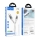 Купити Кабель USB Hoco U115 Transparent PD20W With Display Type-C to Lightning 1.2m