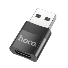 Купить Переходник Hoco UA17 USB Male to Type-C female USB2.0 adapter