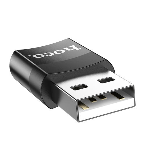Купить Переходник Hoco UA17 USB Male to Type-C female USB2.0 adapter, 3