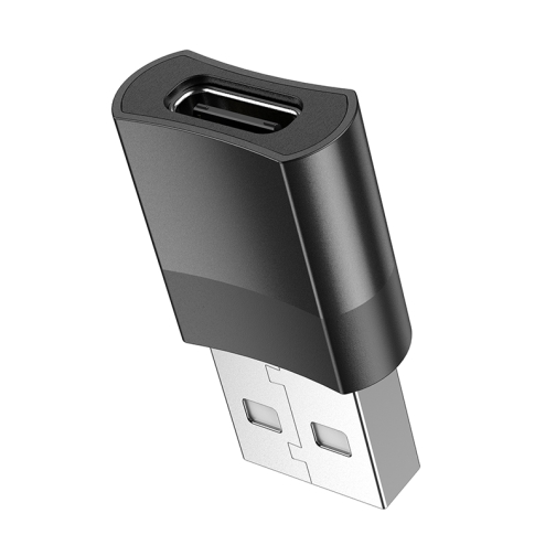 Купить Переходник Hoco UA17 USB Male to Type-C female USB2.0 adapter, 4