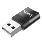 Купить Переходник Hoco UA17 USB Male to Type-C female USB2.0 adapter, 5